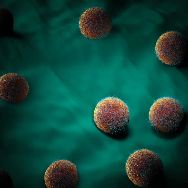 Intestinal Bacteria Illustration — Stock Photo, Image