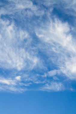 Bulutlu gökyüzü arkaplanı. 