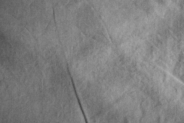 Gray crumpled fabric texture — Stock Photo, Image