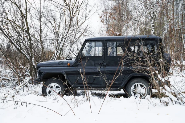 UAZ HUNTER, legendary russian off-road auto. — Stock Photo, Image