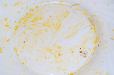 Yedikten sonra kirli tabak