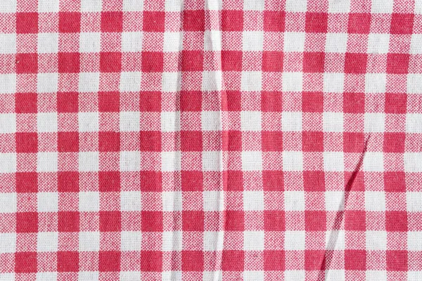 Kırmızı keten piknik masa örtüsü