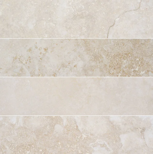 Czterech różnych wysokiej jakości marmuru tło z Abstrakcja Szablon — Zdjęcie stockowe