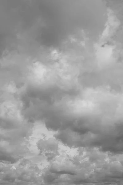 Céu cinzento nublado — Fotografia de Stock