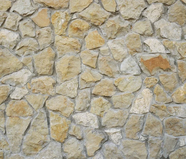 Vecchio giallo pietra pavimentazione texture . — Foto Stock