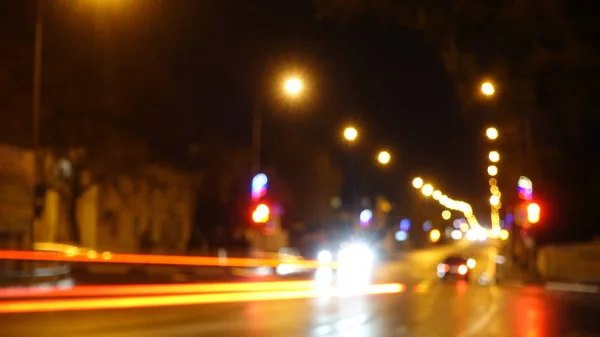 Ночная дорога, разряженный фон . — стоковое фото