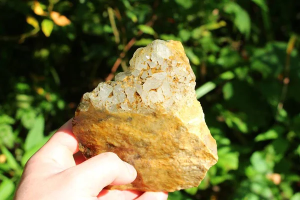 Cristales Grandes Diamantes Imitación Pedernal —  Fotos de Stock