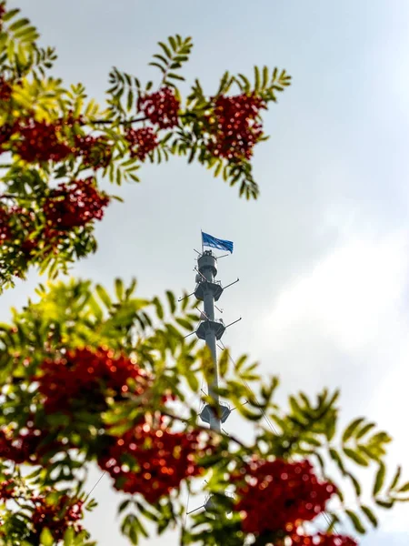 Obninsk Rússia Julho 2019 Mastro Meteorológico Obninsk Vmm 310 — Fotografia de Stock