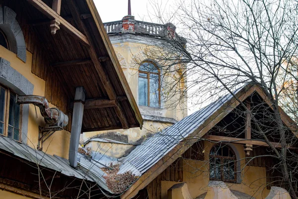 Obninsk Regione Kaluzhskiy Russia Ottobre 2015 Manor Turliki Costruito 1899 — Foto Stock
