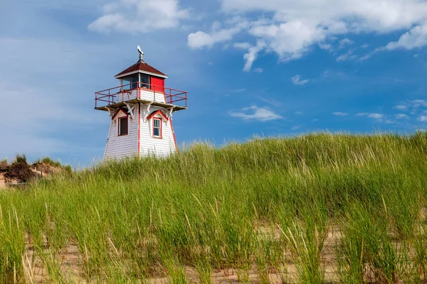 Covehead Harbor Beacon Stockafbeelding