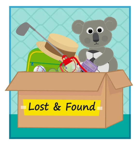 Lost and Found — Stock Vector