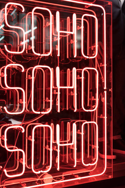 Neon Soho Sign