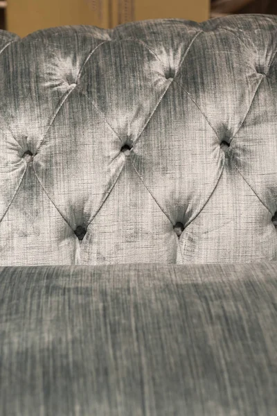 Lüks pahalı mavi kanepe