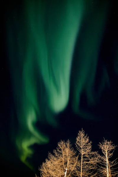 Aurora Borealis Constellations Norilsk November 2019 — 图库照片