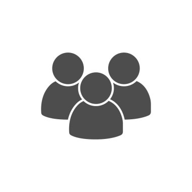 insanlar simgesi - Vektör