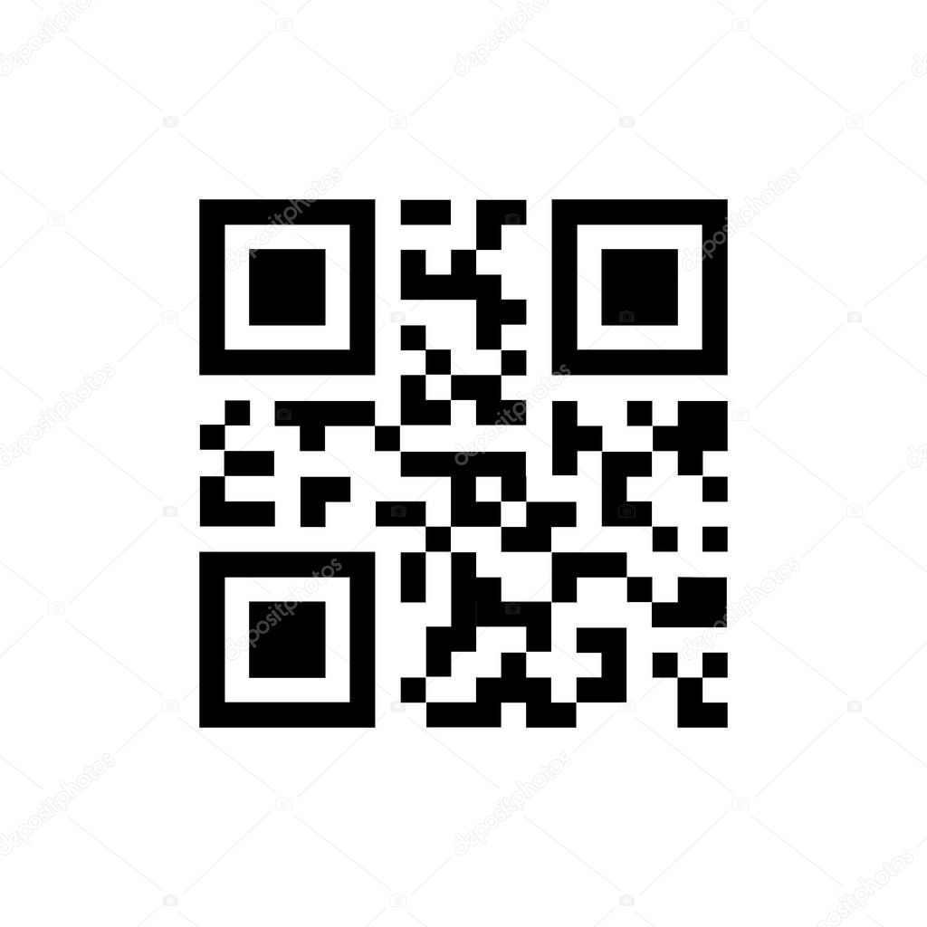 Simple QR code icon