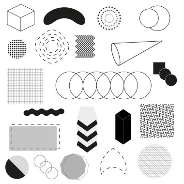 Soyut ve modaya uygun modern geometrik arka plan. Vektör arkaplanı.