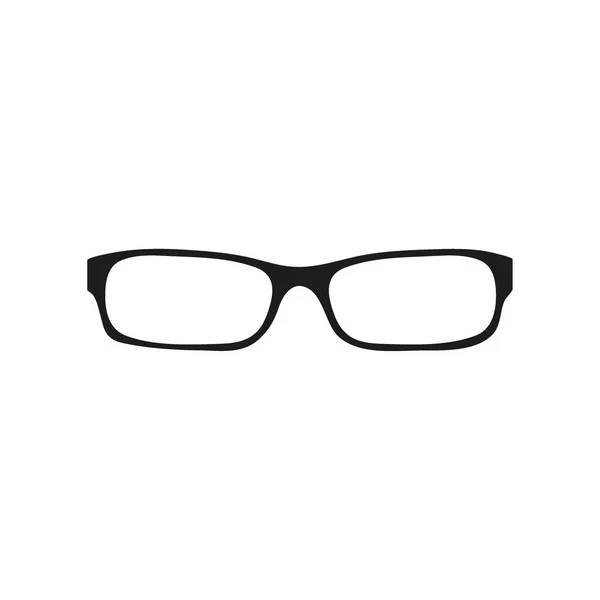 Icono Gafas Vista Imagen Vectorial Simple — Archivo Imágenes Vectoriales