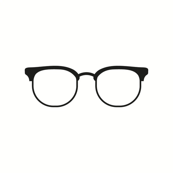 Icono Gafas Vista Imagen Vectorial Simple — Vector de stock