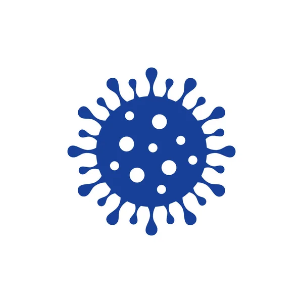 Coronavirus Bacteria Cell Icon 2019 Ncov Novel Coronavirus Bacterias — Vector de stock