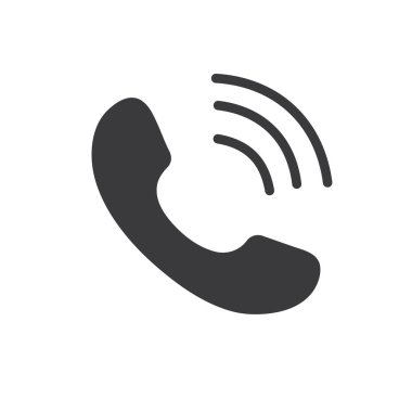 Cep telefonu vektör simgesi. Telefon arama ikonu. Telefon ikonu çalıyor. Modern ikon cep telefonu. Web tasarımı için cep telefonu simgeleri