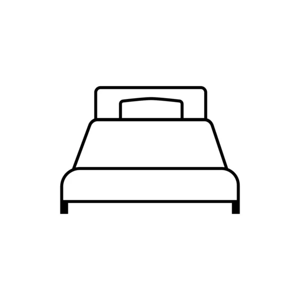 Einziges Pech Lineare Icon Vektor Illustration — Stockvektor