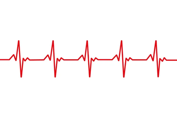 Beyaz sırtında nabız çizgisi şablonu