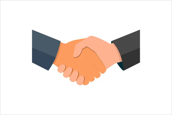 Handshake of business partners. Business handshake.