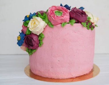 pasta, tatlı, çiçekler, Mart 8, Bahar, tatil, düğün