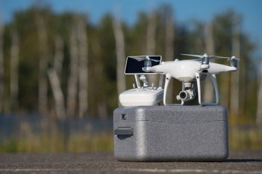 quadcopter dron 4k video ve fotoğraf makinesi için havadan fotoğraf