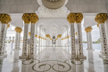 Abu Dhabi, Birleşik Arap Emirlikleri, 04 Ocak 2018: görünümünü