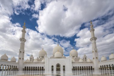 Abu Dhabi, Birleşik Arap Emirlikleri, 04 Ocak 2018: görünümünü