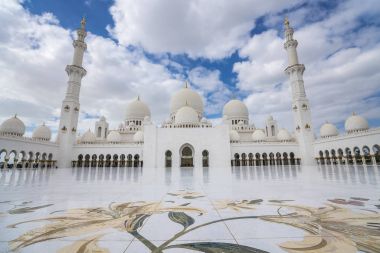 Abu Dhabi, Birleşik Arap Emirlikleri, 04 Ocak 2018: görünümünü