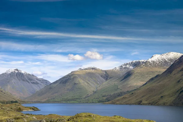 Sunrise Wast Water Een Meer Gelegen Wasdale Een Vallei Het — Stockfoto