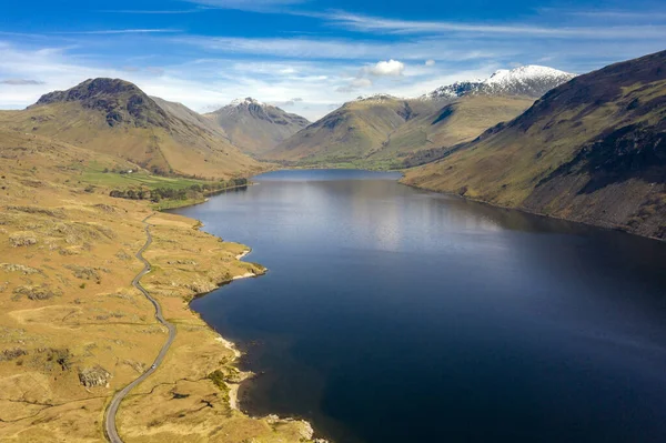 Sunrise Wast Water Een Meer Gelegen Wasdale Een Vallei Het — Stockfoto