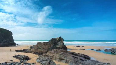 Bedruthan Basamakları 'nın zaman çizelgesi, Cornwall, İngiltere