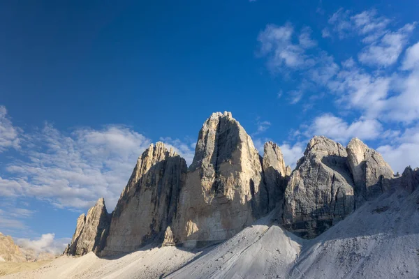 Unesco Stätte Tre Cime Lavaredo Den Italienischen Dolomiten — Stockfoto