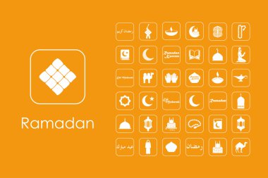 Ramazan basit simgeler kümesi