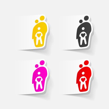 Gerçekçi tasarım öğesi: Aile simgeleri 
