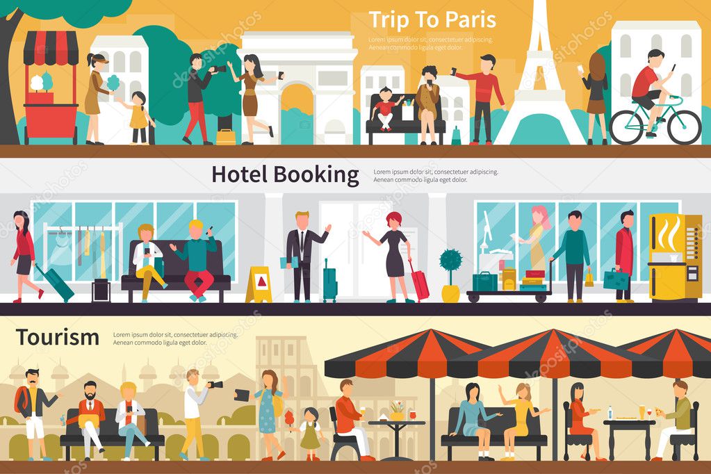 Trip To Paris Hotel Booking Tourism 