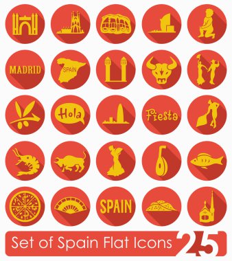 İspanya simgeleri dizisi