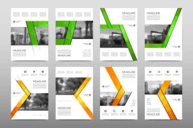 Broşür düzeni şablonu