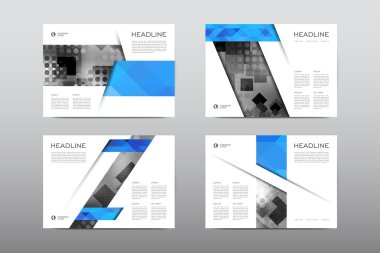 Broşür düzeni şablonu