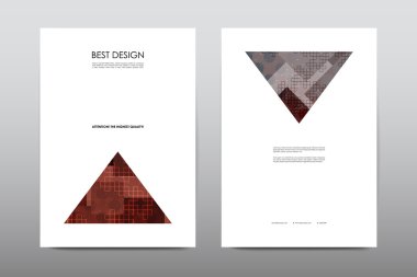 Broşür düzeni şablonu