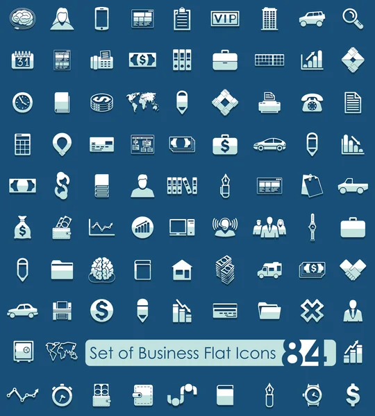 Conjunto de iconos de negocio — Archivo Imágenes Vectoriales