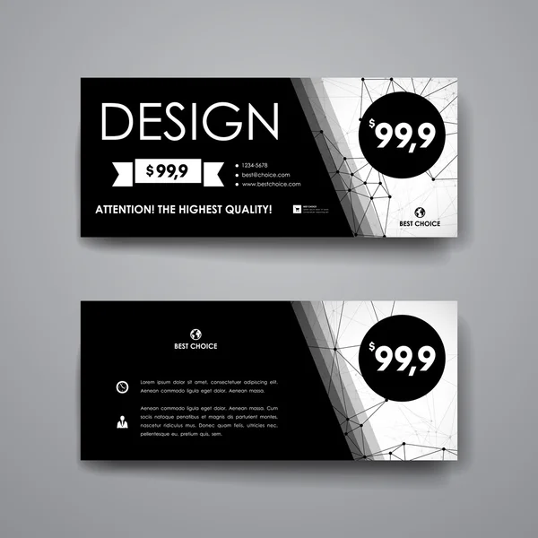 Set moderne ontwerp banner templates — Stockvector