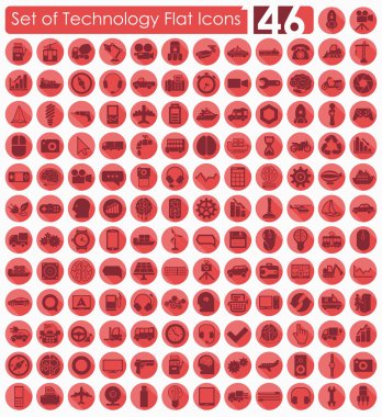 Teknoloji simgeleri kümesi