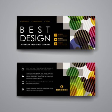 layouts of design brochures clipart