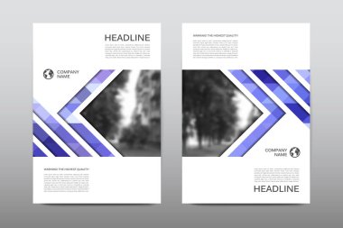 layouts of design brochures clipart