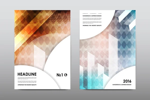 layouts of design brochures